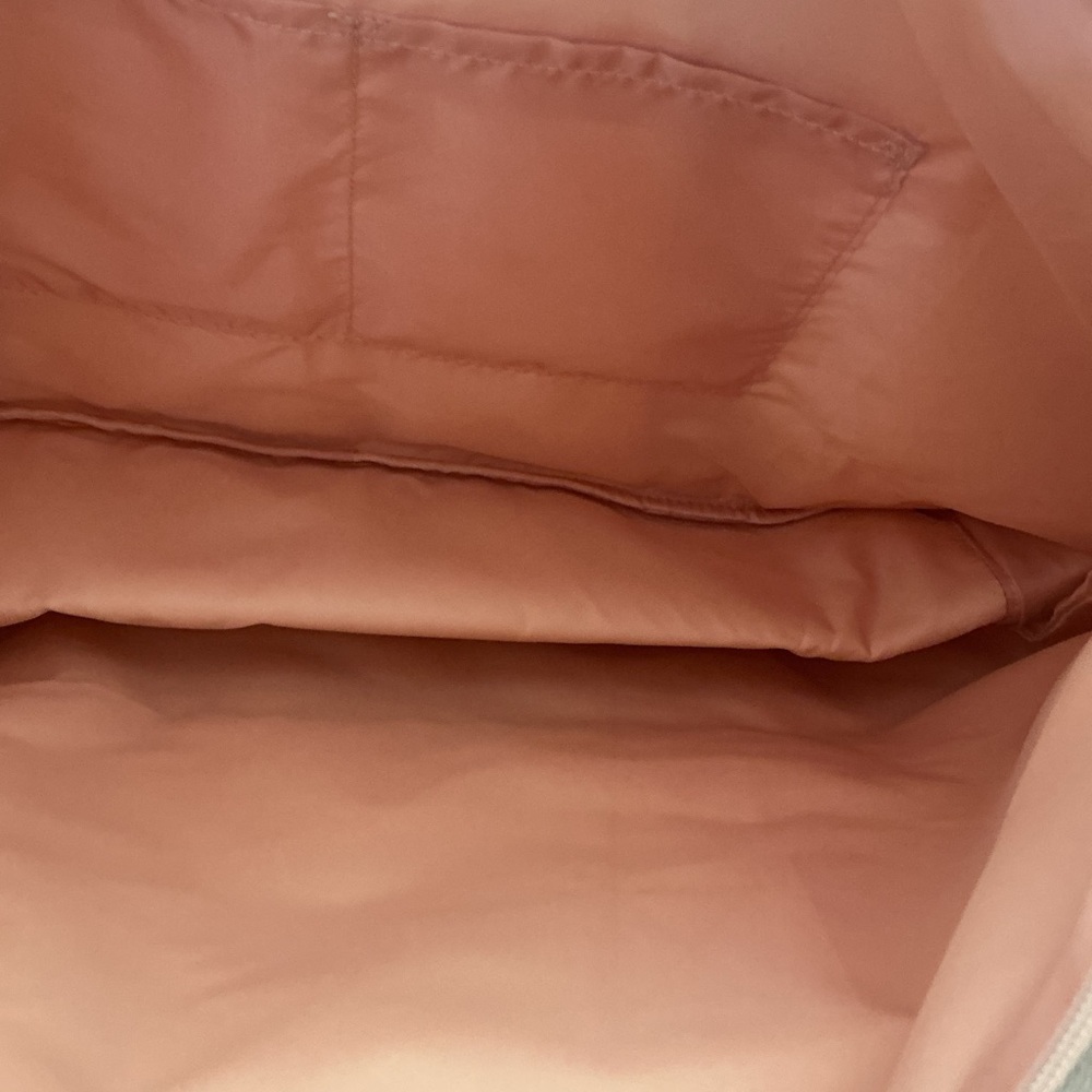 Victoria's Secret Blush Pink Travel Duffel with Embossed VS Logo - Picture 8 of 8